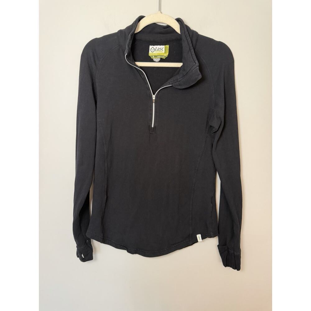 Yellowstone Club TASC Black Women's Quarter zip Sz S